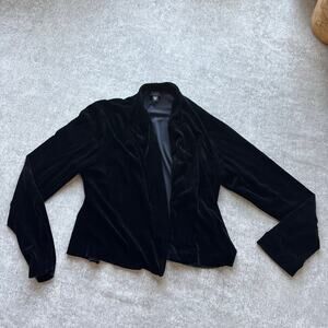Eileen Fisher Velvet Cardigan Jacket